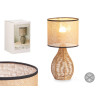 LAMPE DE TABLE BASE CORDE