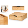 SQUARE BAMBOO BOX DRAWER