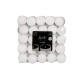 SET 50 TEA LIGHT BLANCO 3H