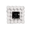 SET 50 BOUGIES CHAUFFE-PLAT BLANC 3H