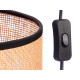 LAMPE DE TABLE BASE CORDE