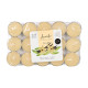 SET 30 BOUGIES CHAUFFE-PLAT VANILLE 3H