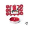SET 30 BOUGIES CHAUFFE-PLAT FRUITS ROUGES 3H