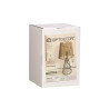 LAMPE DE TABLE ABAT-JOUR CORDE