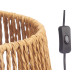 LAMPE DE TABLE ABAT-JOUR CORDE
