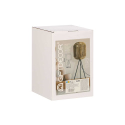 TRIPOD LAMP CYLINDER ROPE