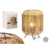 LAMPADA DA TAVOLO CILINDRO TREPPIEDI CORDA