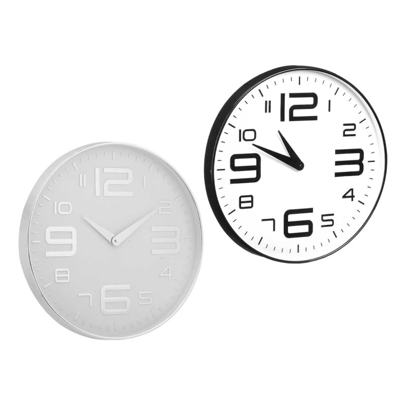 ROUND CLOCK 50 CM BIG NUMBERS ASSORTED 2 ROUND CLOCK 50 CM BIG NUMBERS ASSORTED 2