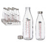 STEEL CAP MEASURING BOTTLE 1L