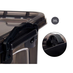 BAJO CAMA 6 RUEDAS ANTRACITA 30L