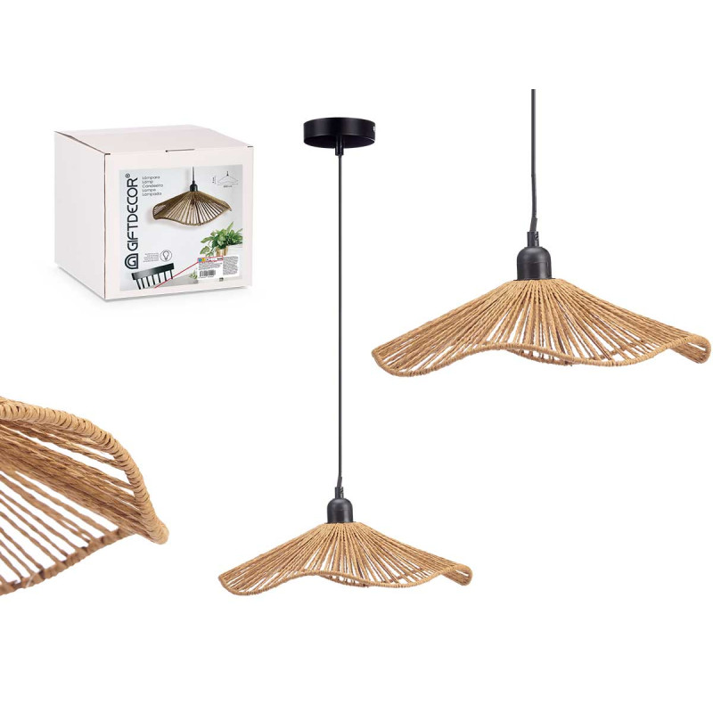 CEILING LAMP 35CM ROPE
