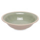ASSIETTE CREUSE EN GRÈS VERT 21CM