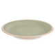 STONEWARE DESSERT PLATE GREEN 19CM
