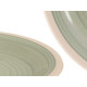 ASSIETTE À DESSERT EN GRÈS VERT 19CM