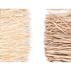 COLGANTE HOJA PALMA MED 2 COLORES SURT