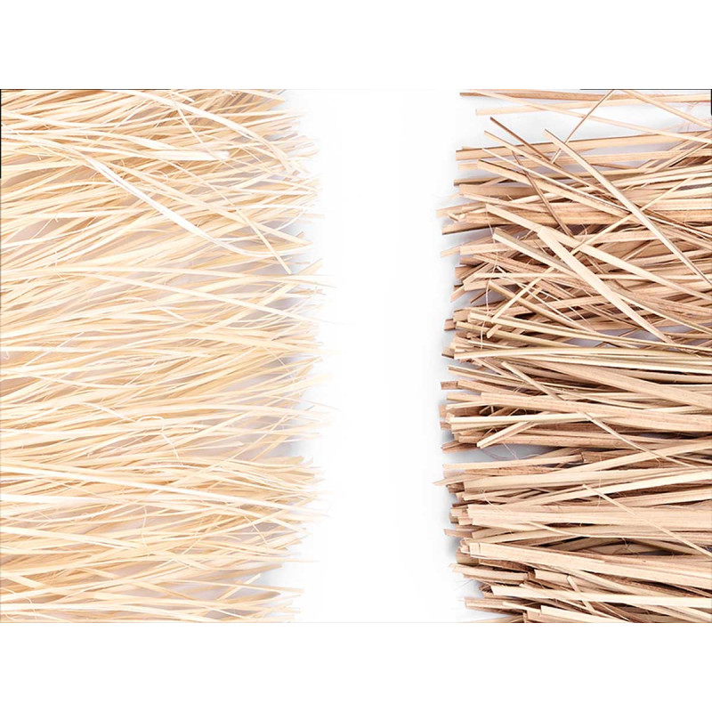 DECORAÇAO PENDURAR FOLHA DE PALMA MED 2 CORES SORT