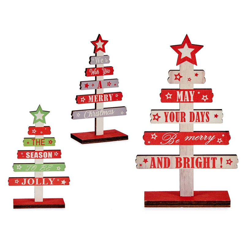 ADORNO ARBOL NAVIDAD MADERA SURT 3