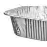 SET 4 PLATEAUX GRILL RECT ALUMINIUM AJOURÉ 34X23CM