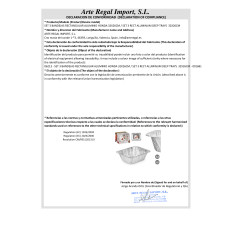 SET 3 RECT ALUMINUM DEEP TRAYS  32X26CM