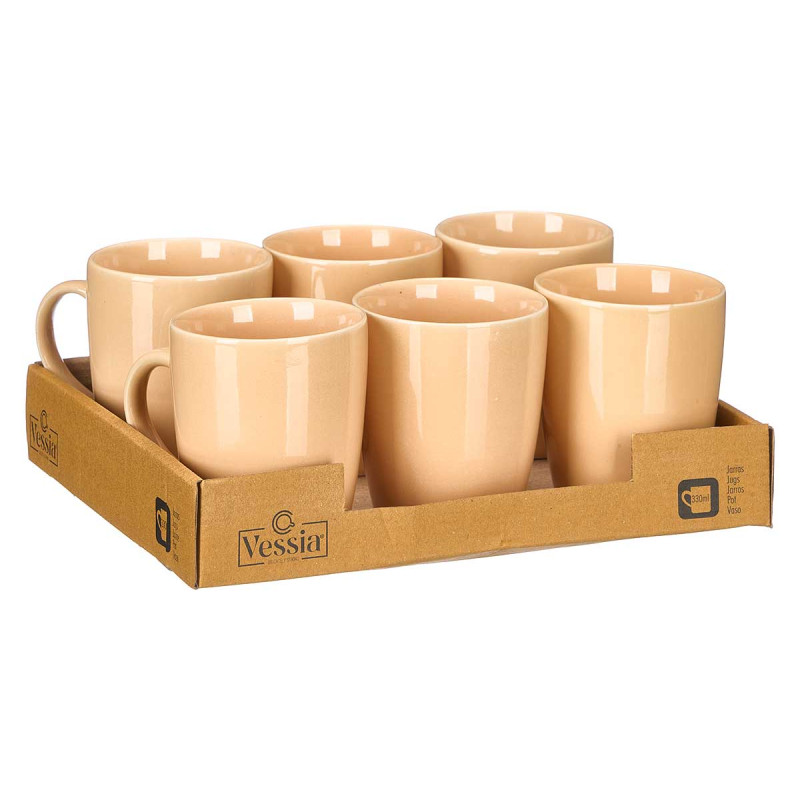 CANECA MUG BEGE 330ML CANECA MUG BEGE 330ML