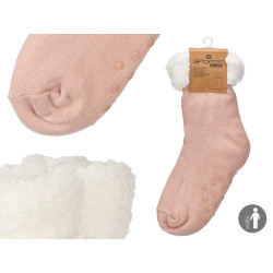 CALZA TERMICA ADULTO ROSA CHIARO 