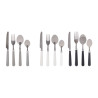 SET 4 CUTLERY ASSORTED 3 NEUTRAL COLOURS