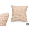 CUSCINO NAPPE BEIGE 45X45 CM