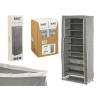 9 SHELVES SHOE RACK GREY