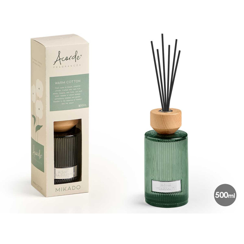 MIKADO ROND 500ML WARM COTTON