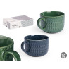 TAZZA DA COLAZIONE ASSORTITA 2 COLORI SCURI 600ML