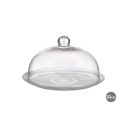 PLATEAU À GÂTEAUX COUVERCLE 33CM