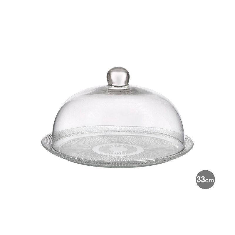 TORTIERA CON COPERCHIO 33CM