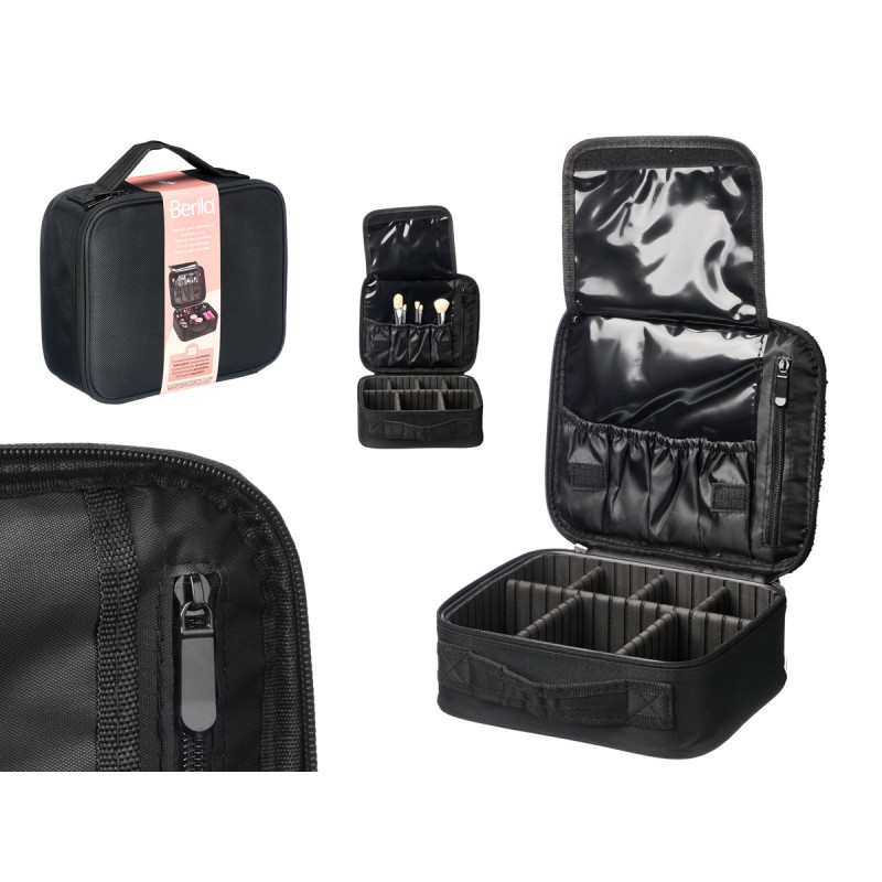 COSMETIC BAG COMPARTMENTS