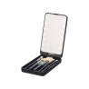 ASTUCCIO CON SPECCHIO 5 PENNELLI PER TRUCCO