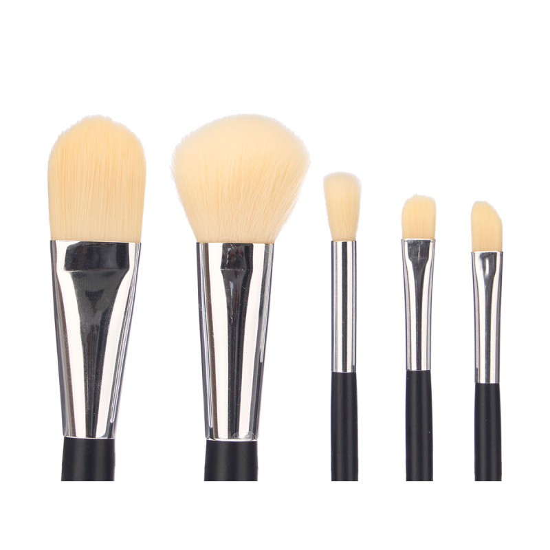 ÉTUI À MIROIR 5 PINCEAUX À MAQUILLAGE