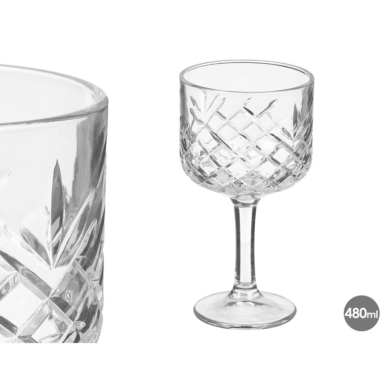 480ML TRANSPARENT DIE-CUT CUP