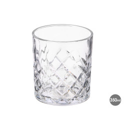 350ML TRANSPARENT DIE-CUT GLASS