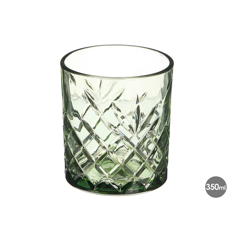 VASO TROQUELADO 350ML VERDE