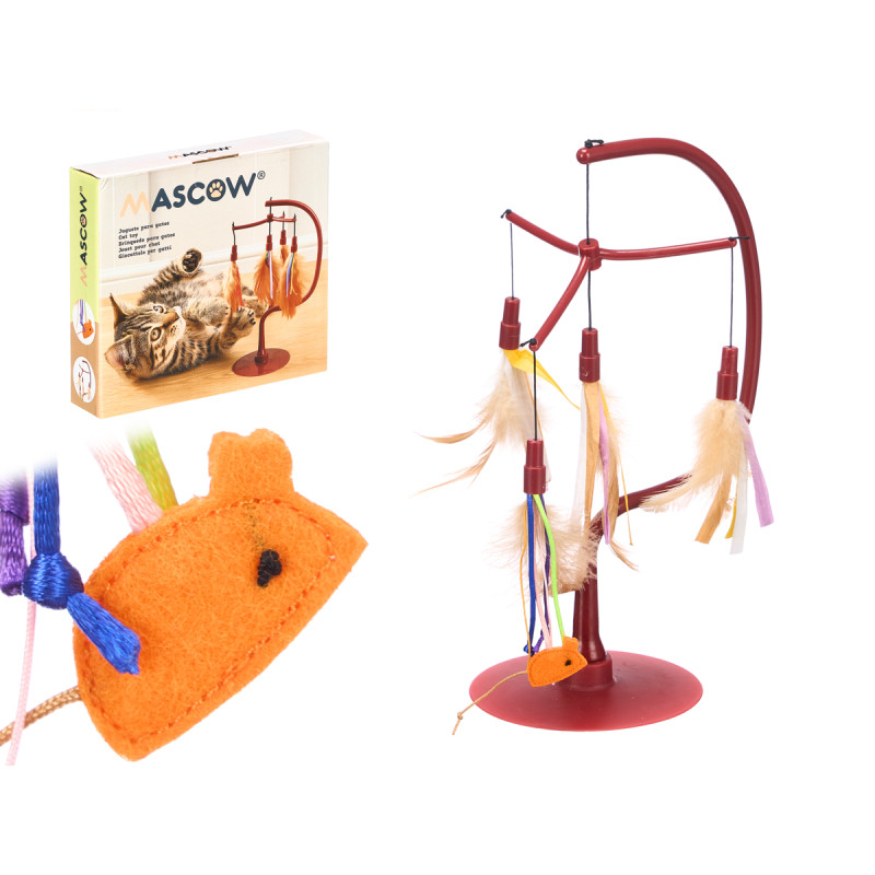 BRINQUEDO DE PENAS PARA GATOS