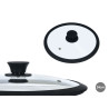 COPERCHIO IN VETRO E SILICONE DIAM. 24 CM
