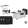 FRIGGITRICE DA 3L ACCIAIO INOX AL TEFLON 2000W