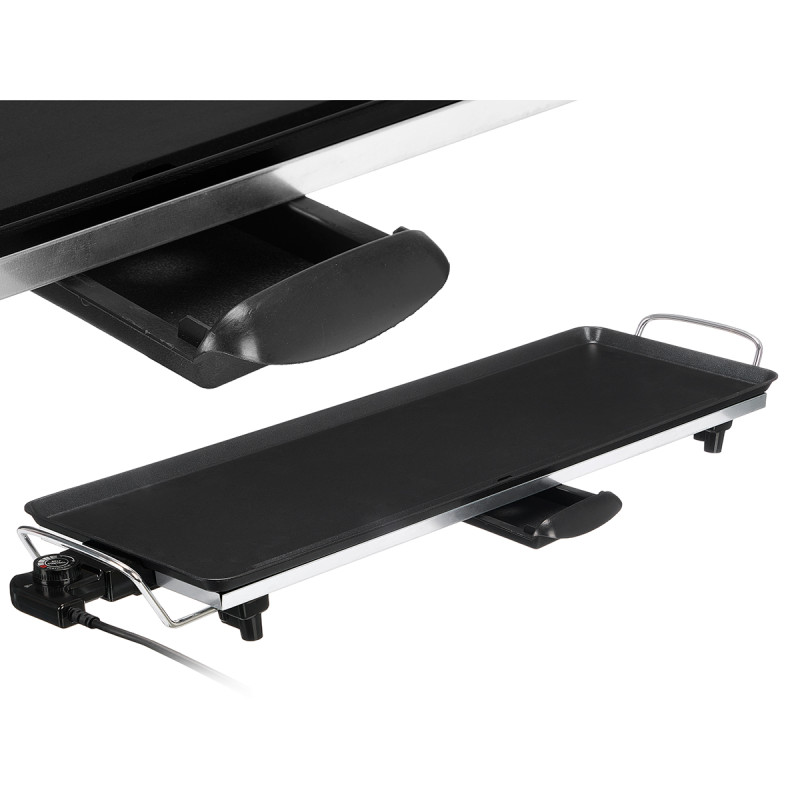 GRILL PLATE HANDLES 90X23 CM 2000W