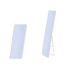 RECTANGULAR MIRROR WHITE STAND