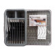 FLAT GREY DISH DRAINER WITH TRAY CONTAINER