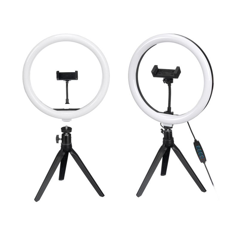 SELFIE RING LIGHT LOW TRIPOD