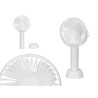 VENTILATEUR A MAIN BLANC