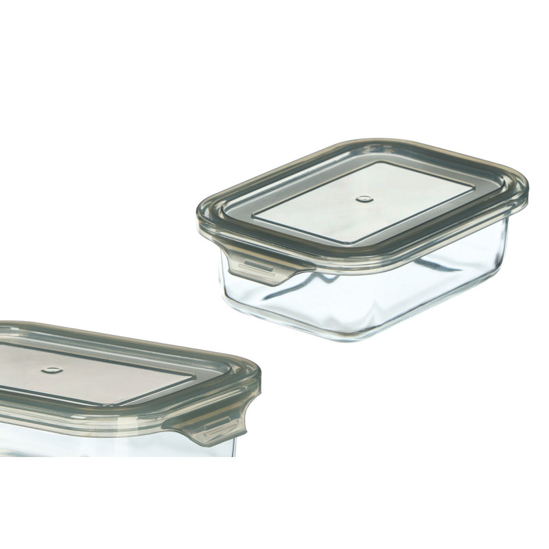 FIAMBRERA RECTANGULAR GRIS