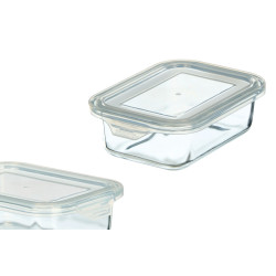 LUNCH BOX RETTANGOLARE TRASPARENTE