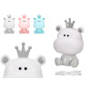 LUZ NOCTURNA INFANTIL HIPOPOTAMO SORT 3 COR