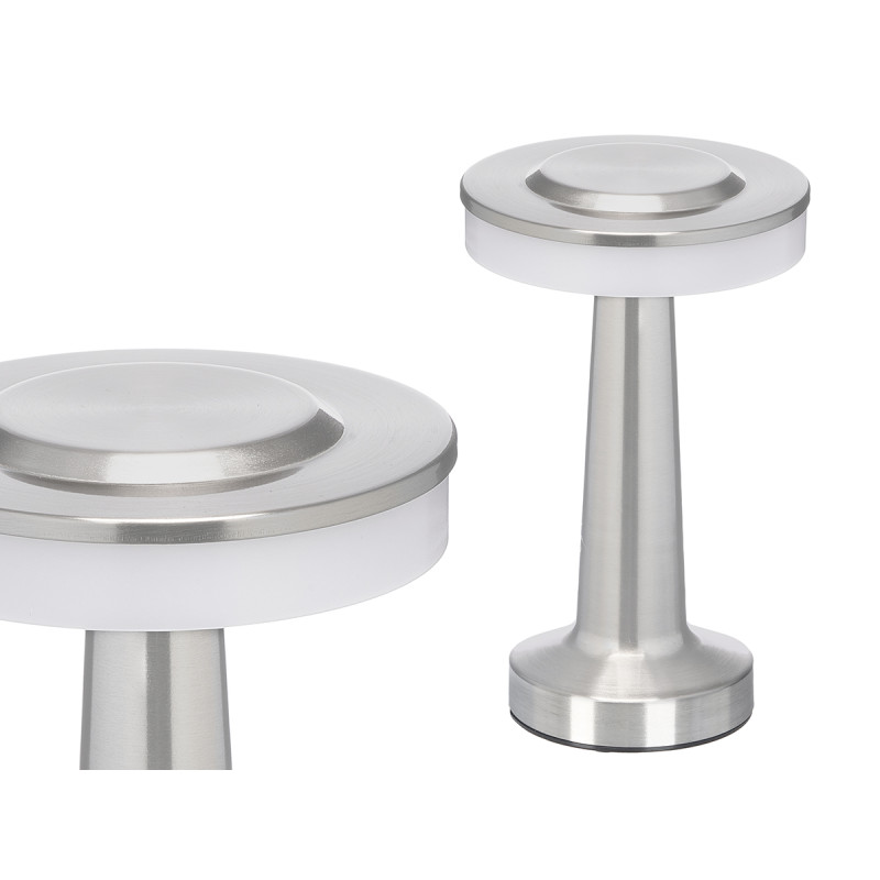 GRAY TOUCH TABLE LAMP